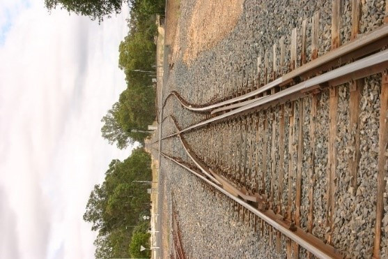 Dunolly railway tracks