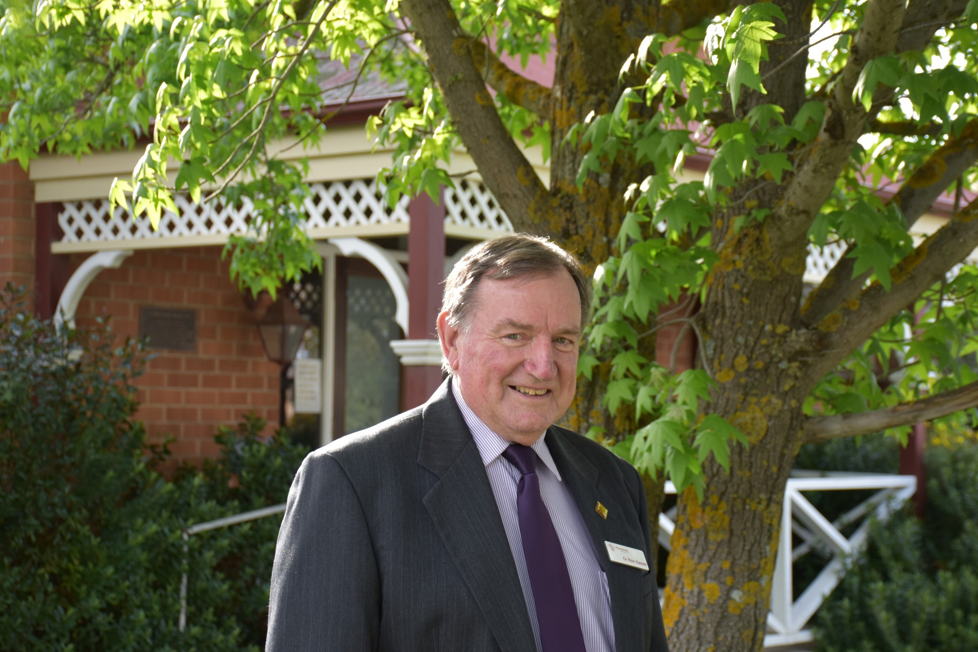 Avoca Ward councillor Ron Eason has been re-elected as mayor for 2022-23.