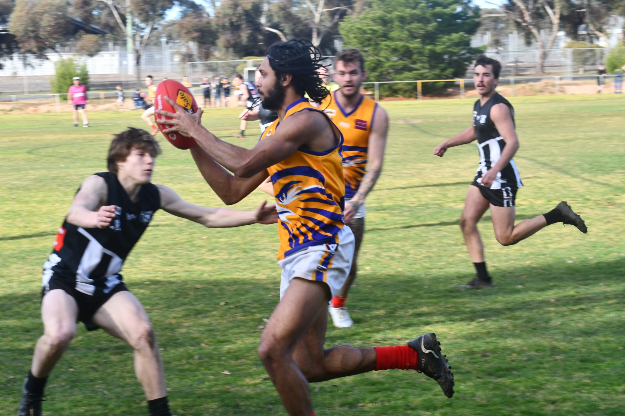 Adal Zuk, and his Dunolly teammates, has some opposition to get past in order to make a long-awaited finals appearance. The Eagles will play Harcourt this weekend as they look for their fifth consecutive win.