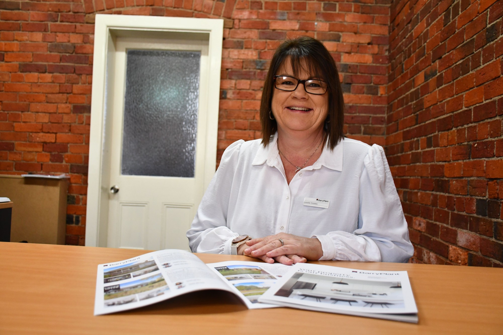 Barry Plant Maryborough real estate consultant and senior property manager Lynelle Trickey at the new Maryborough office, which opened just a few weeks ago.