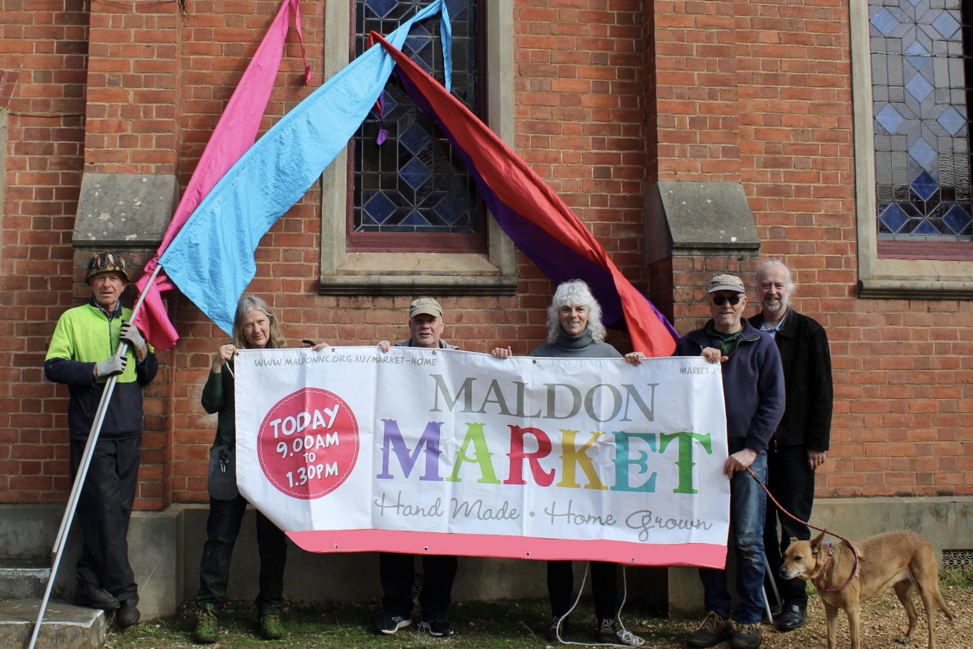 The Maldon Market working group are looking forward to seeing the market return to its original home at the Maldon Neighborhood Centre from this weekend. Photo: Tarrengower Times.