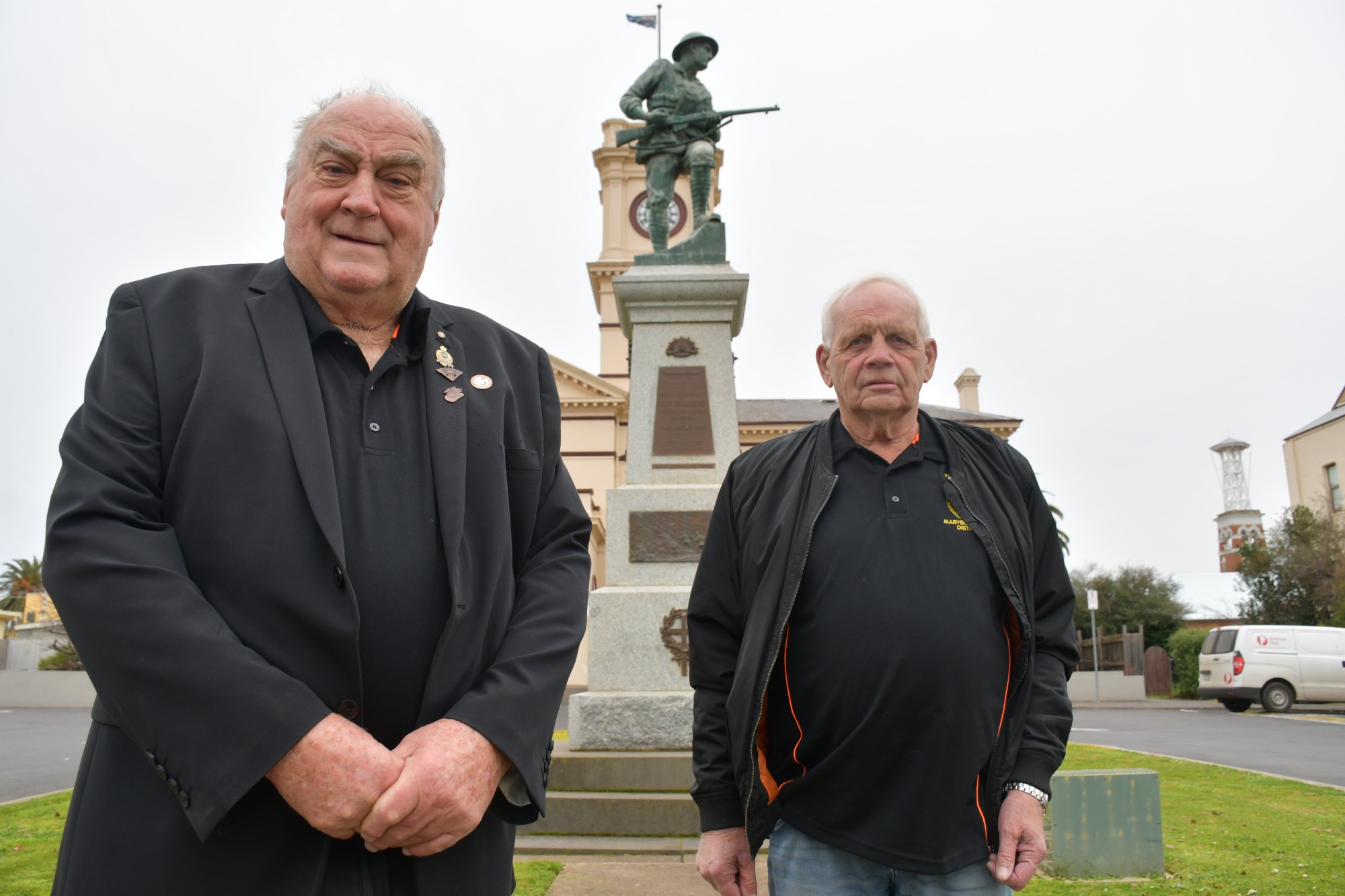 Maryborough and District Vietnam Veterans sub branch secretary Danny McIver and president Lee Turton are encouraging residents to attend this Sunday’s service.
