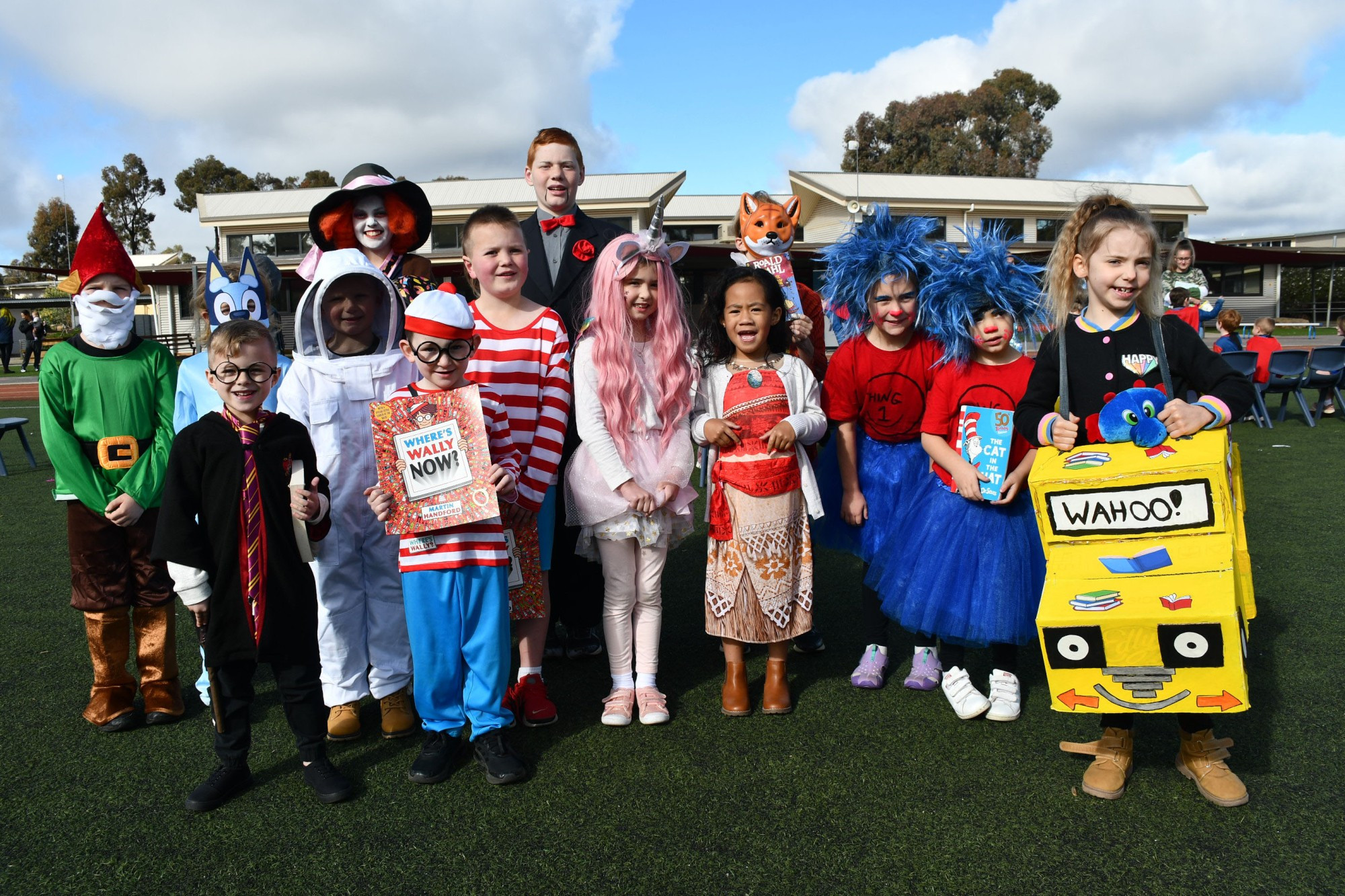 Maryborough Education Centre students were among those to dress up as part of Book Week last week, with local students celebrating all things literature on Thursday.