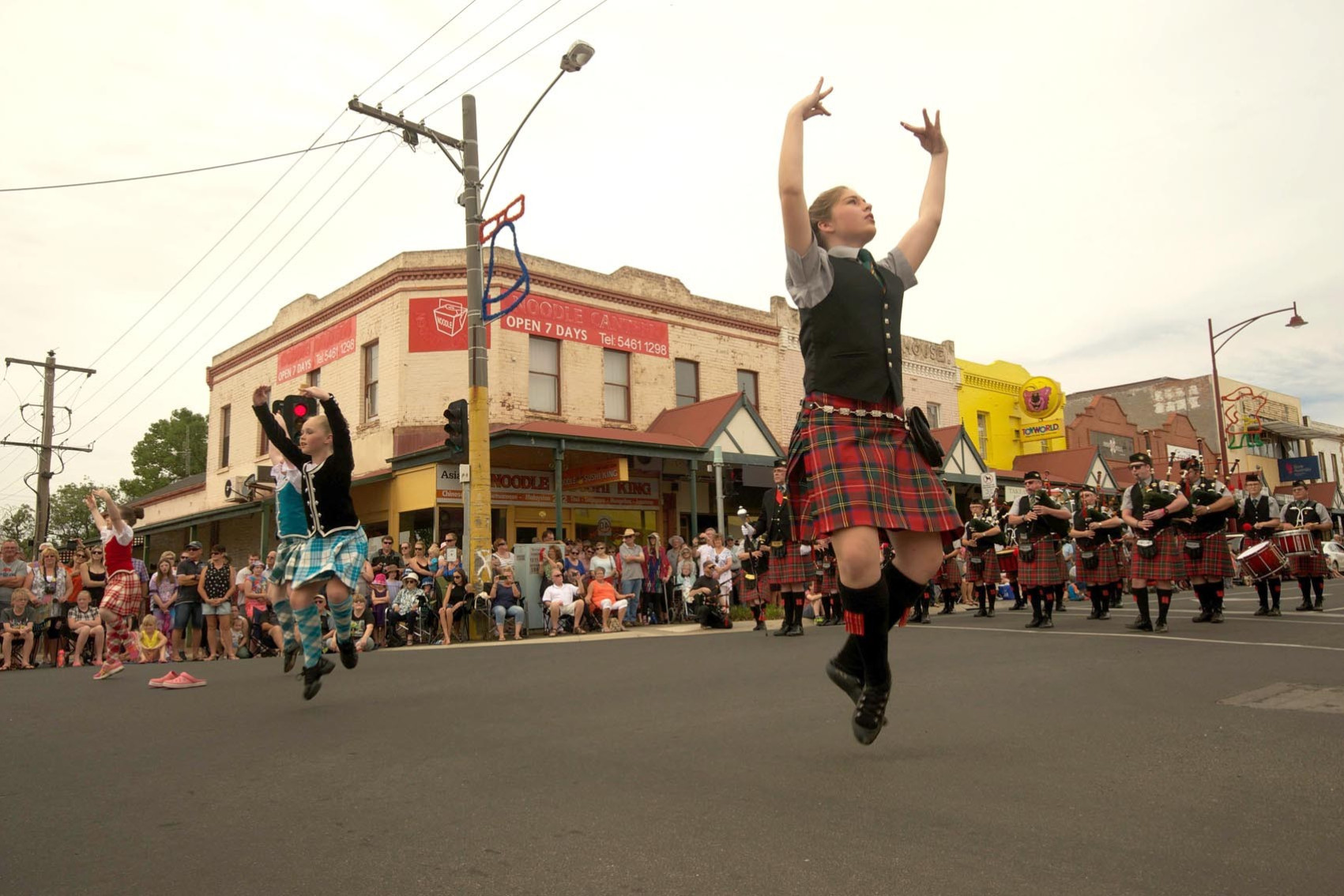 Highland dancing