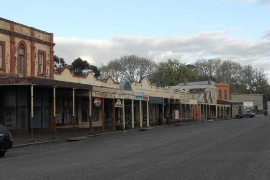 The main street of Clunes