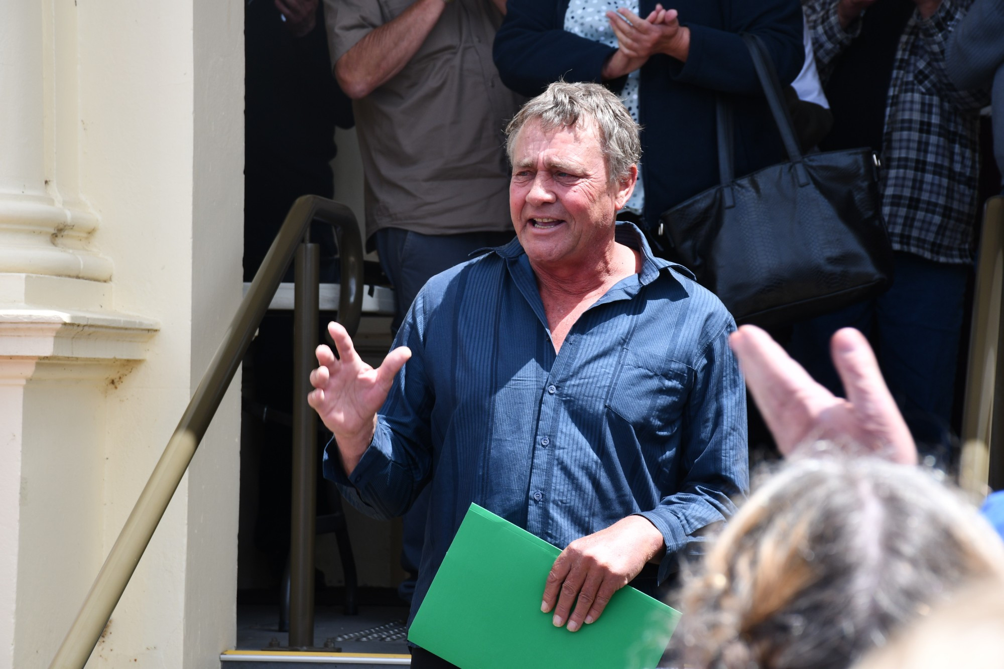 Neville Perry at the Maryborough Magistrate's court.