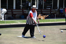 Allen Hem helped Carisbrook score victory to maintain top spot on the ladder in division two. 