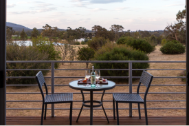 View from Mount Avoca Eco-luxe Lodges 