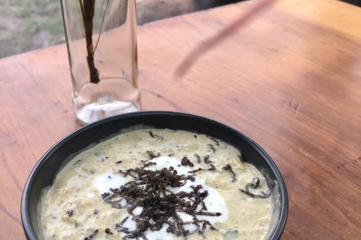 Roasted Vegetable Soup with Truffle - feature photo