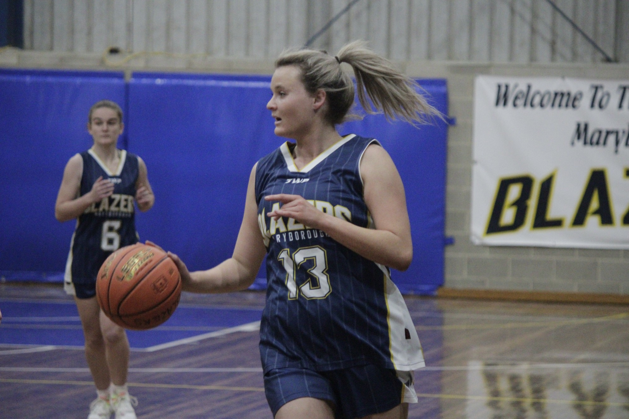 Maddison Egan played a starring role in the Lady Blazers’ victory over Melton in their last start.