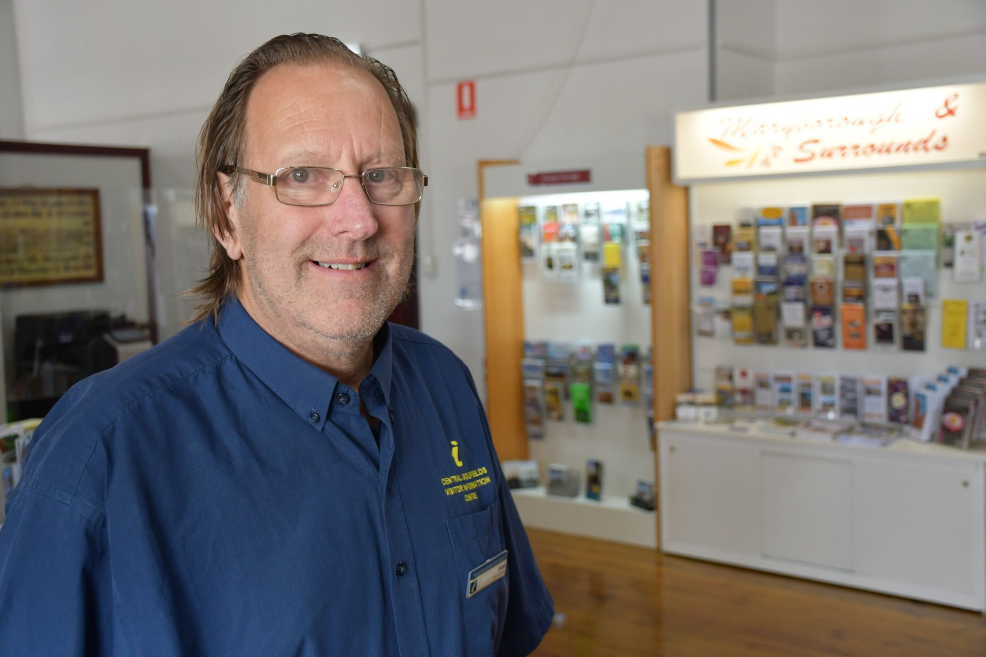 Steve Greenwood has marked his final day at the Central Goldfields Visitor Information Centre, bringing to an end a 25-year career as a local tour guide.