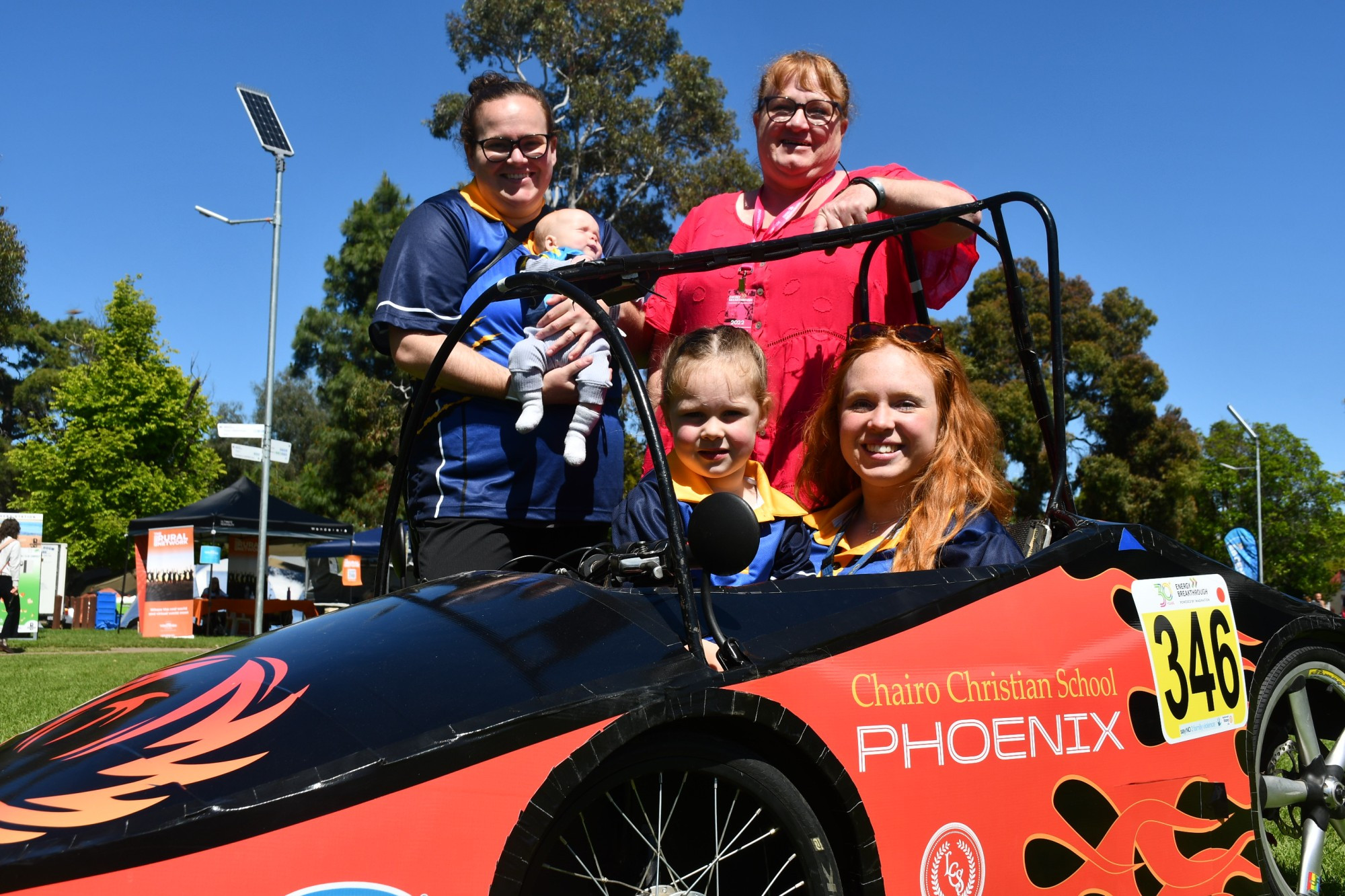 Energy Breakthrough is about strong family ties between Bethany Calway, Juno Calway, Annette Martin, Tilda Calway and Tessa Martin.