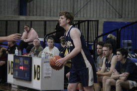 Bailey Jacobs will be looking to replicate his 25-point outing last week for the Maryborough Blazers.	