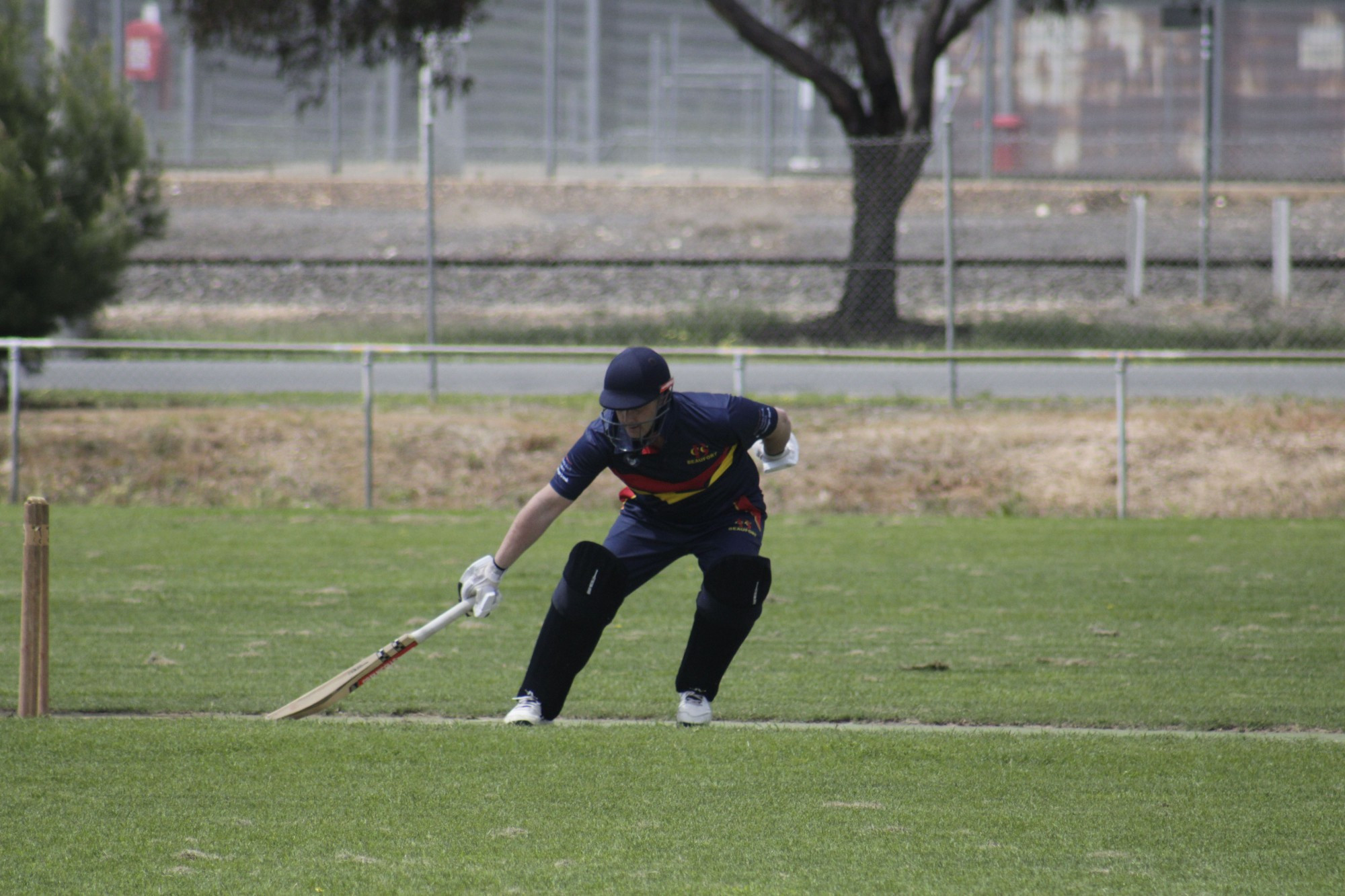 Beaufort’s Kriss Ellis sets off for a run.