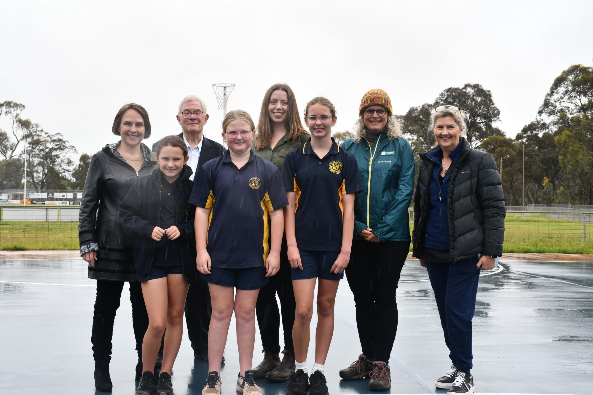 Dunolly Football Netball Club will be the recipients of a grant which will help them rebuild their netball courts.