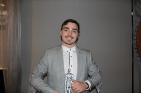 Football rookie of the year, Trentham’s Darcy Matricardi. 