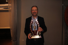 Carisbrook’s Phil Hooper accepted the Carlton Club Champion award.