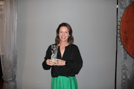 B grade netball runner-up, Caris-brook’s Emma Rumpff (not pictured: B grade best and fairest Sherriden Byrne from Carisbrook).	