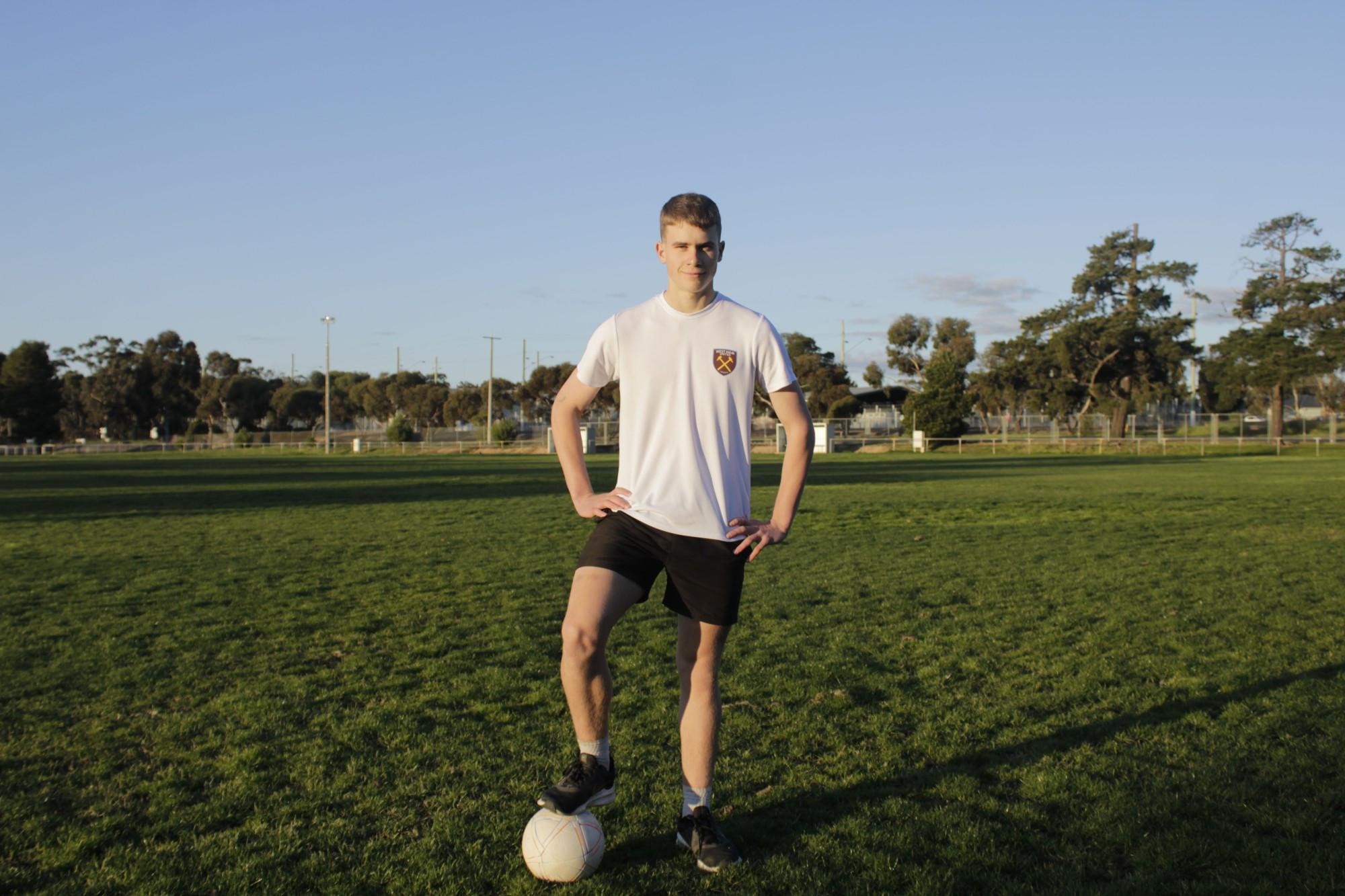 Charlie Creasey is preparing for a national camp held by West Ham United.