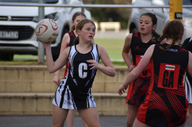 Jasmyn Murray in her 50th game for Rovers in the 13 and under. Photo: 220823 08