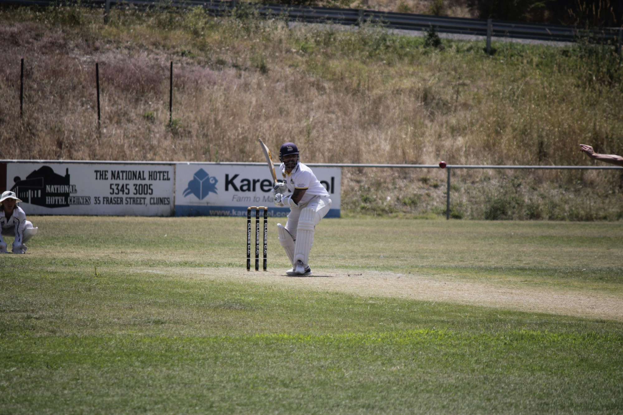 Samit Gohil crafted together another century for Laane on Saturday — his third of the season. Photo: 140223 01