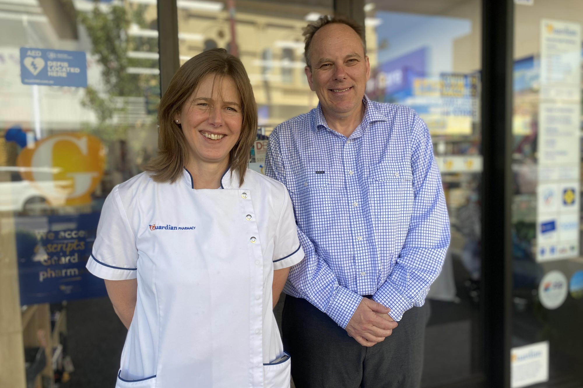 Maryborough’s Guardian Pharmacy owners Janet and Degen Murphy have handed over the reins of the business after 20 years.