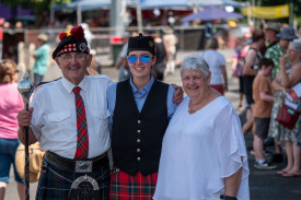 Bruce Duncan, Emily Robison and Elaine Duncan were participants and attendants at the 2023 Gathering. 