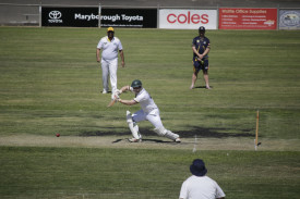 Laane captain Matthew Smith’s innings of 49 could prove to be important when play resumes. 