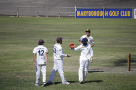 Laane shared the spoils of another big victory, with their 82-run victory helping them remain undefeated for the season.