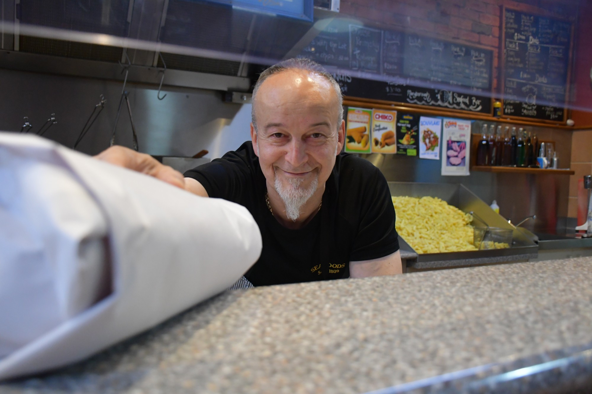 While there’s currently a national potato shortage, Maryborough Seafood Bar owner George Dellis said the businesses chip levels have so far remained fairly healthy.
