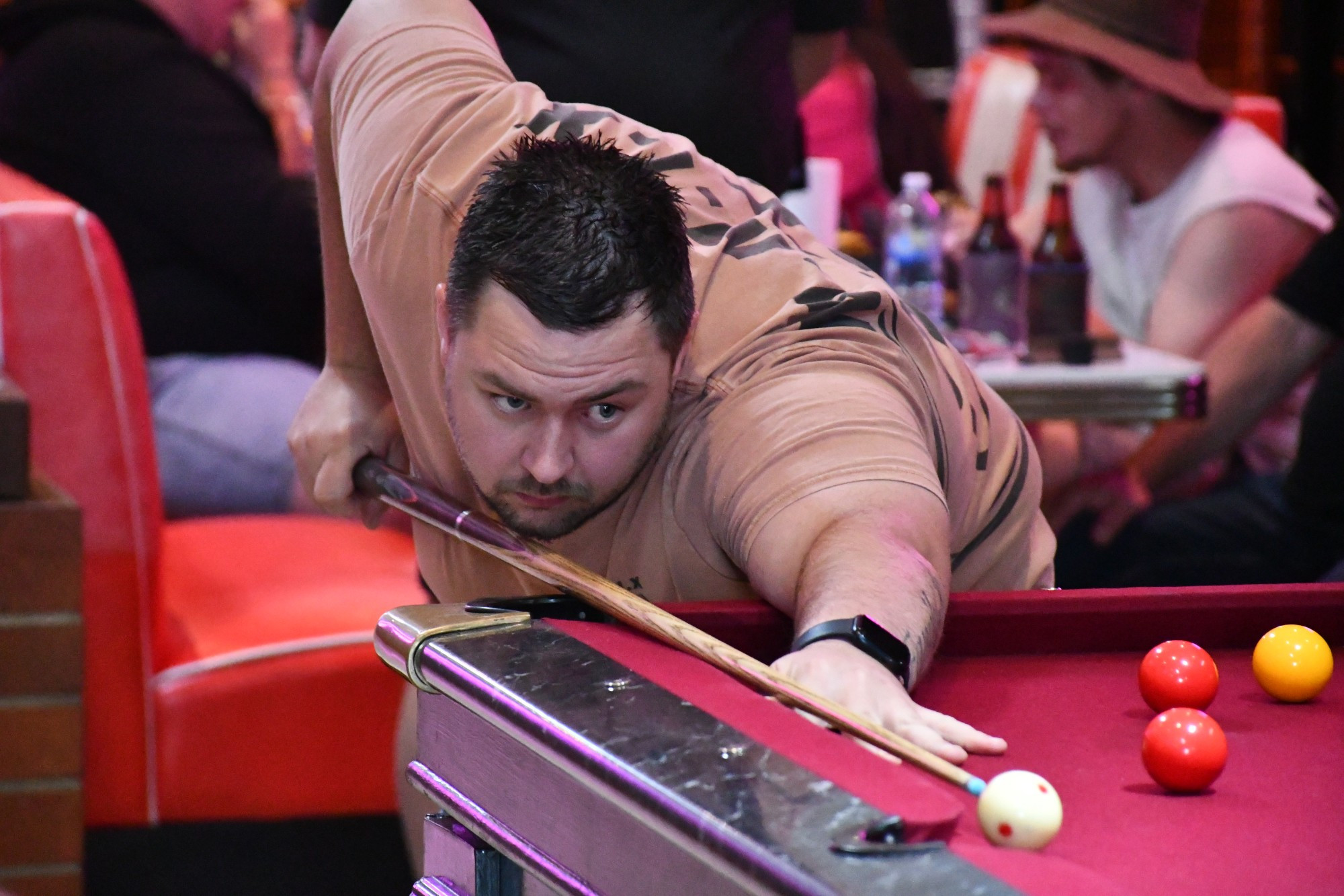 With Maryborough announced as the host town for the 2023 Country Cup Eight-Ball Championships, Eight-ball players are taking the opportunity to sharpen up their skills ahead of the tournament, which will be the first in the town since 1996. Photo: 270123 20