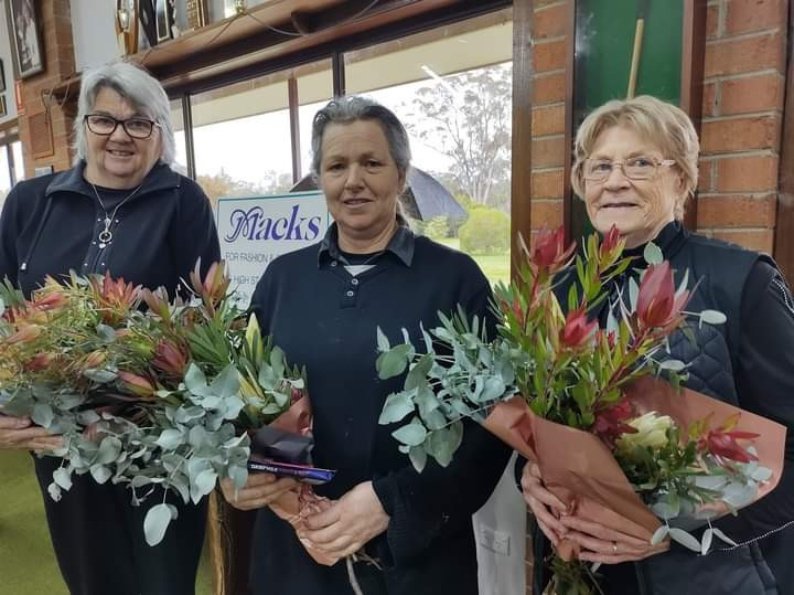 Beaufort’s Trish Martin, Joan Fraser and Isobel Lusby were runners-up.