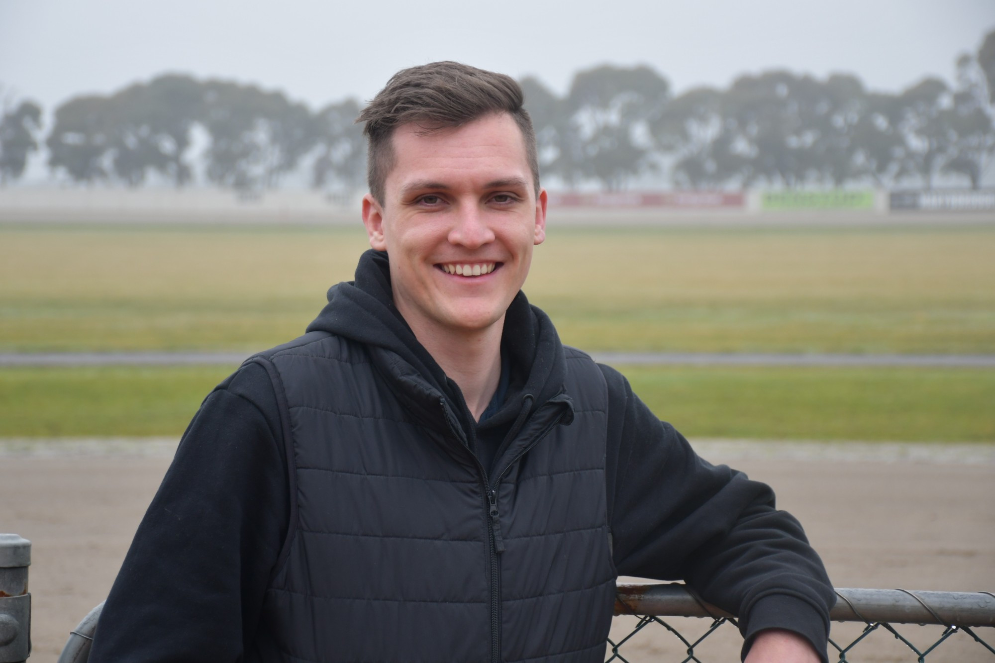 Maryborough Harness Racing Club general manager Jackson Barby has big plans for the club’s future. Photo: 280723 20