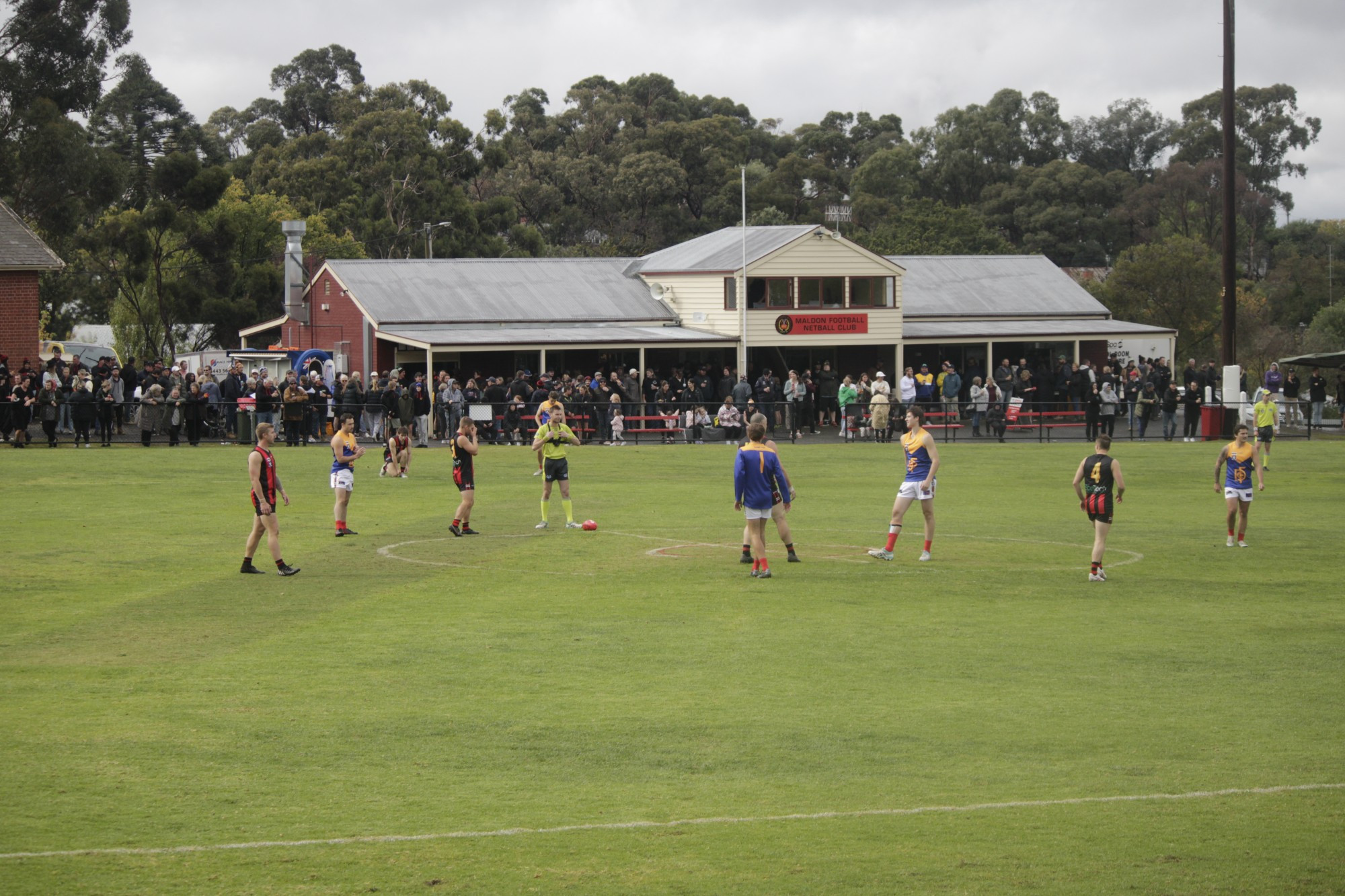 The awarding of a contract for construction at Bill Woodfull Reserve is a positive for the Maldon FNC. Photo: 060623 10