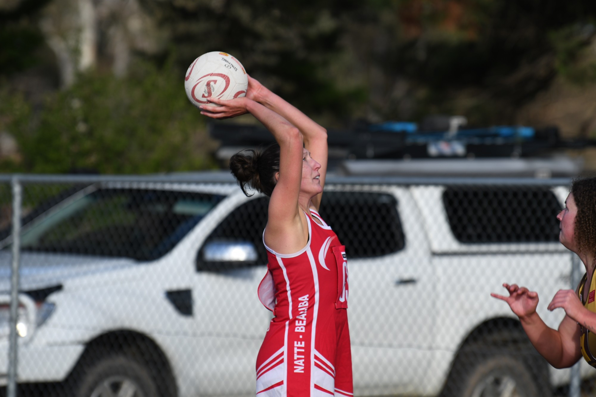 Emma Ryan was in top form for Natte Bealiba on Saturday, scoring 53 goals. Photo: 270623 10