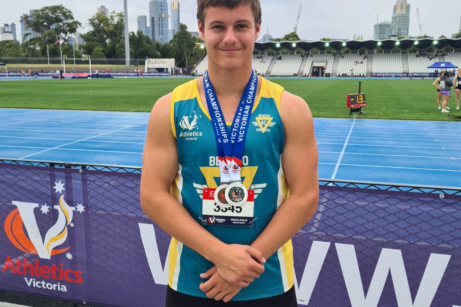 Young Gun Gavriliadis performs well at Victorian Track and Field Championships - feature photo