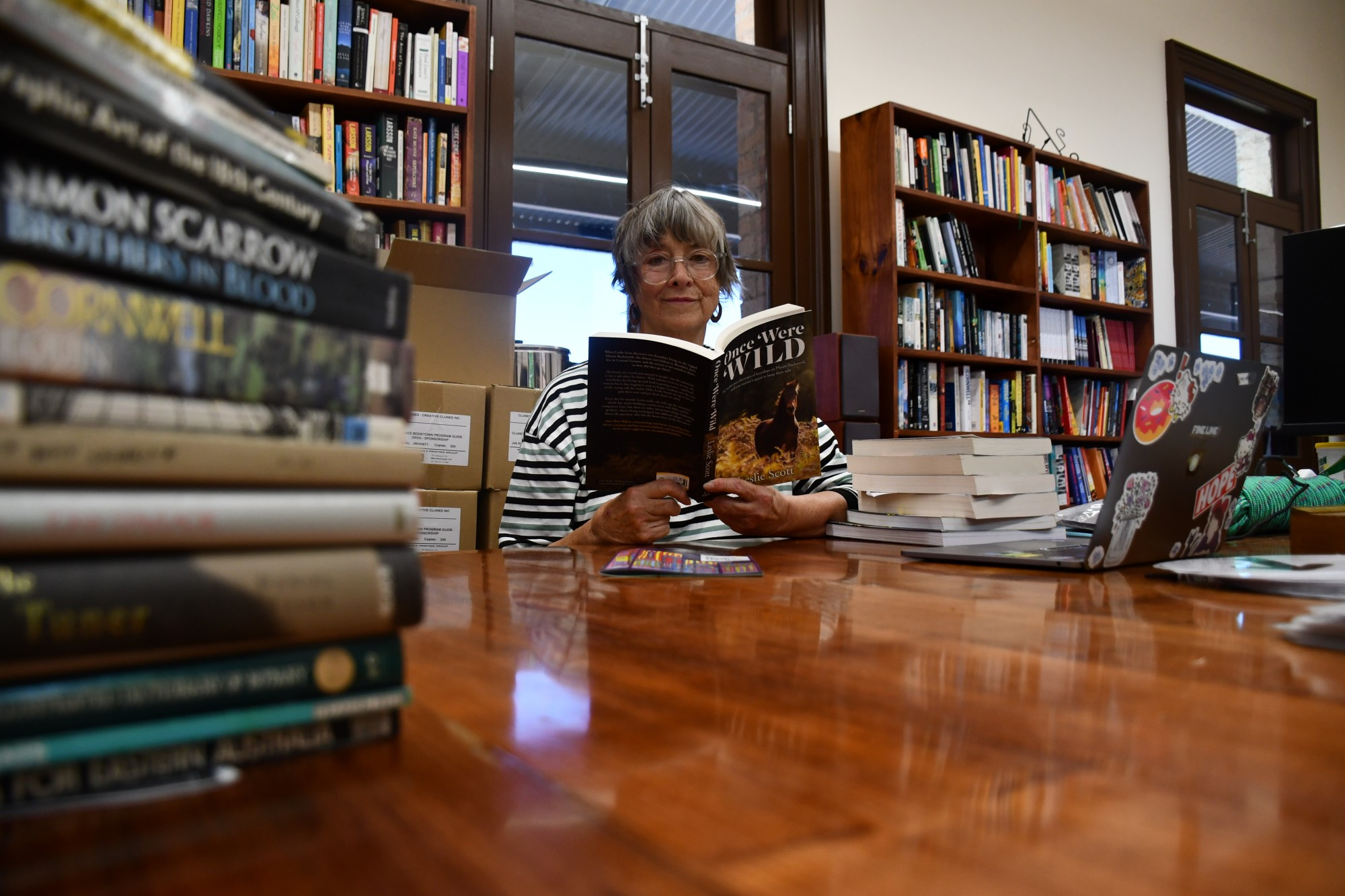 With just a few days to go, this weekend’s Clunes Booktown looks set to be one of the most successful yet, says Creative Clunes CEO Sue Beal. Photo: 210323 20