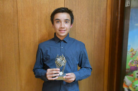Laanecoorie Dunolly’s Thang Nguyen was adjudged the player of the week for the under 13 Country Week. Photo: 240323 13