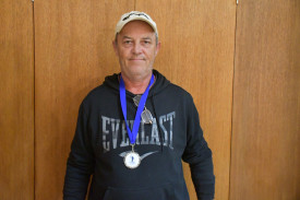 Dave Forder was a deserving recipient of the Jim ‘Kiwi’ Riley Umpire of the Year. Photo: 240323 09