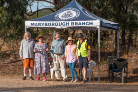 The ride was supported by local groups. Photo: 240323 22