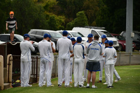 Colts Phelans give Wayne Stubbings a send-off after an exceptional career. Photo: 280323 19