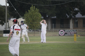 Dean Nalder is in disbelief after Carisbrook almost took advantage of a chance. Photo number: 310323 05