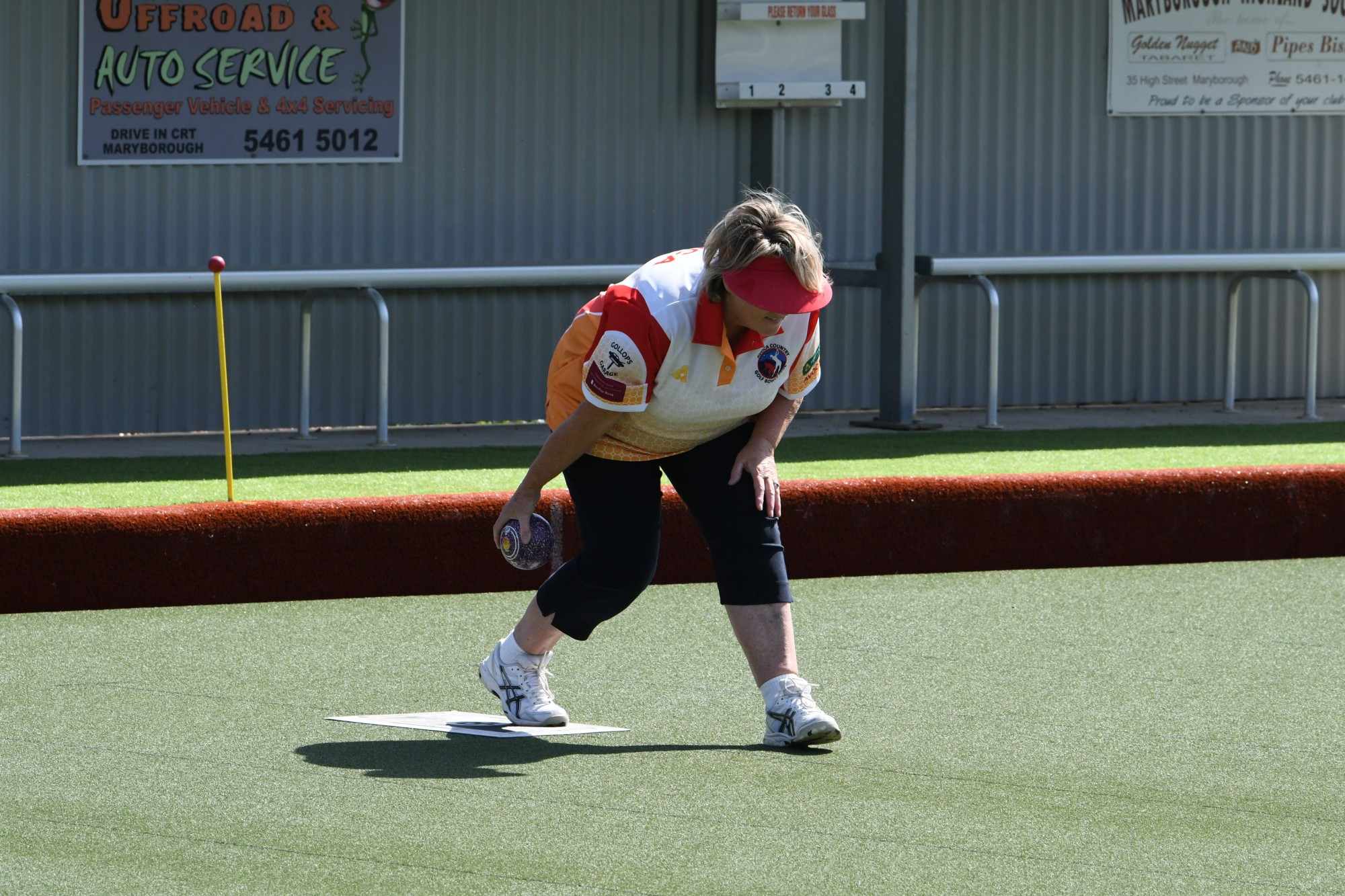 Avoca’s Allyson Hearnden got the job done for her team in their win over Carisbrook. Photo: 101123 06