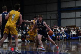 Bailey Jacobs stood out for the Blazers in their loss, scoring 18 points. Photo: 101023 20