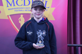 Trentham’s Will Hopper took the under 11.5 football win on the last card. Photo: 080923 23