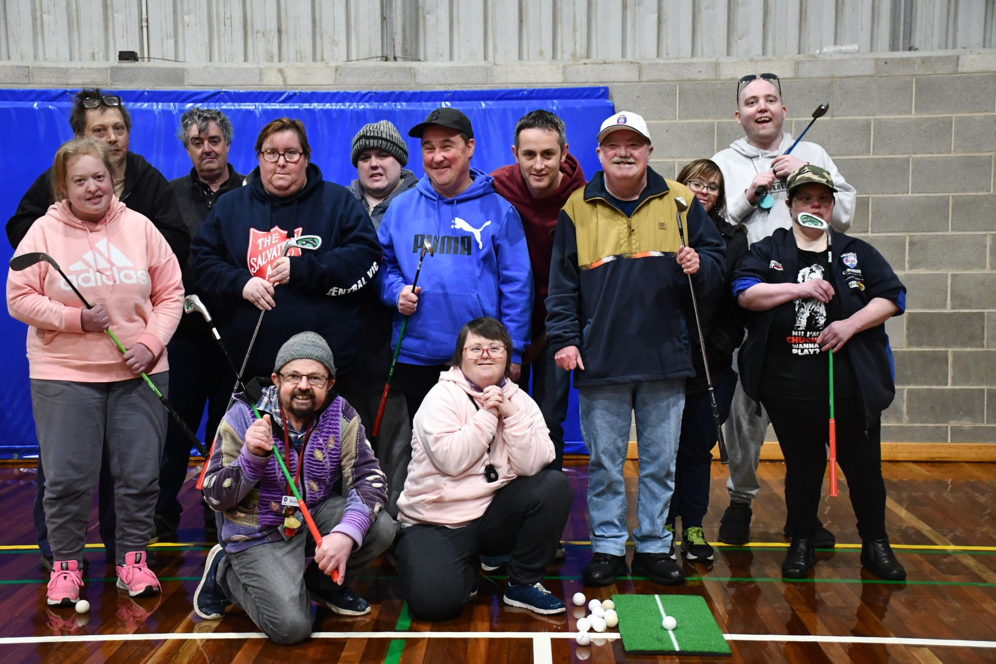 Asteria members during their session at the Maryborough Sports and Leisure Centre last Friday. Photo: 080923 13