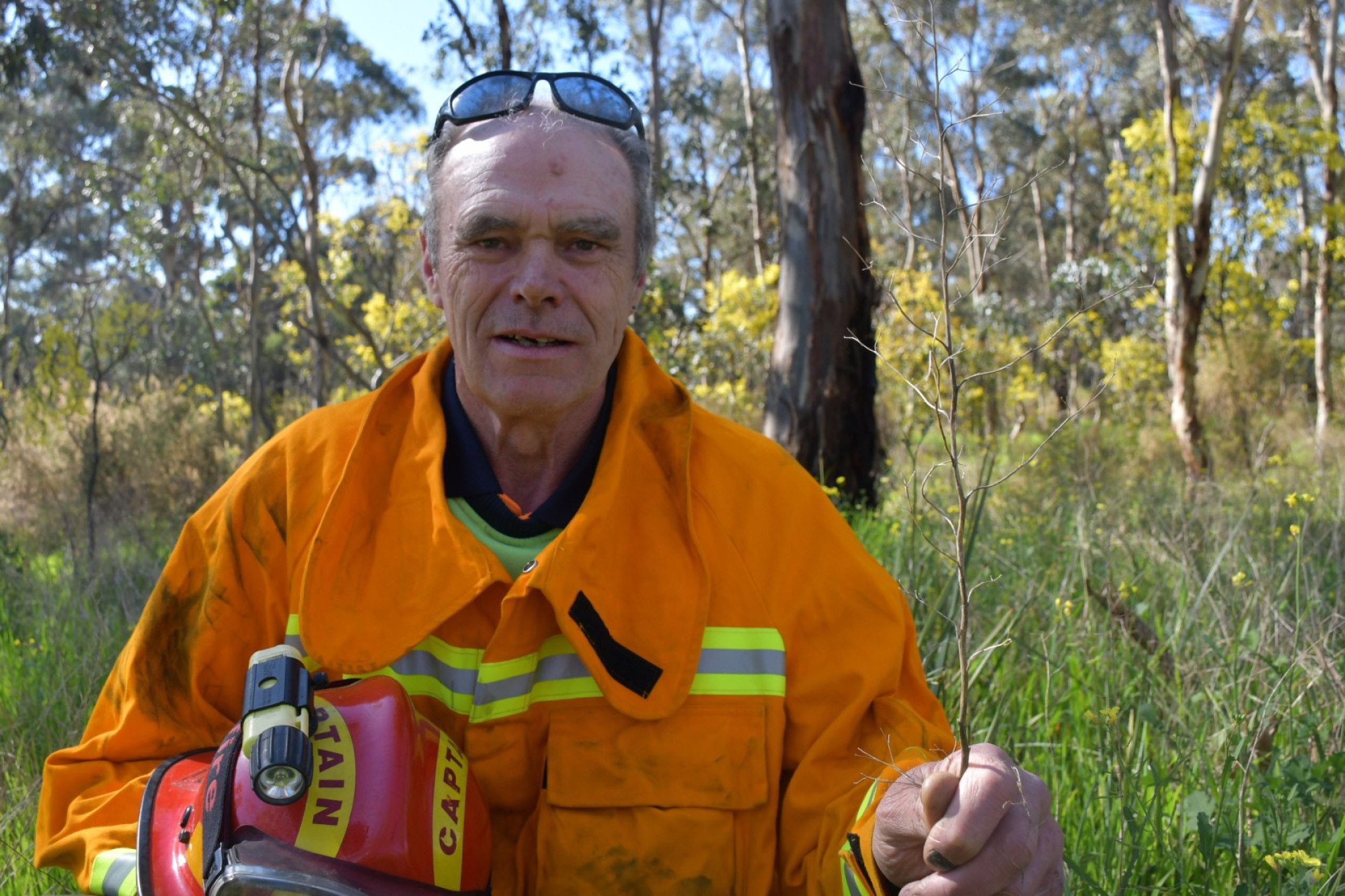 Bowenvale Fire Brigade Captain Alan Monk. Photo: 080923 03