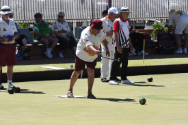 Graeme Grant looks to score shots for Talbot Gold.