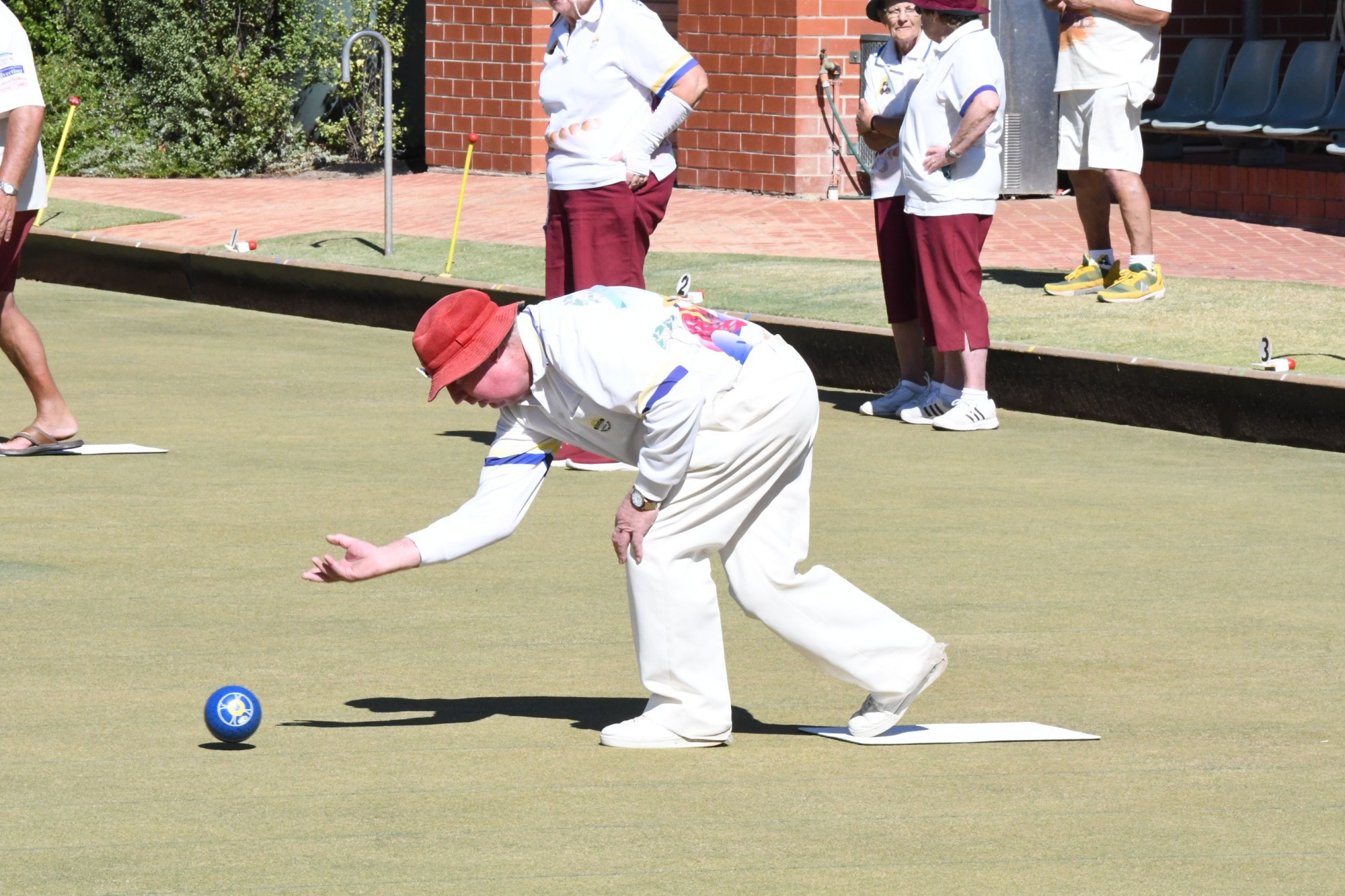 James Smith helped Dunolly Blue through to the grand final after a strong win on his rink.