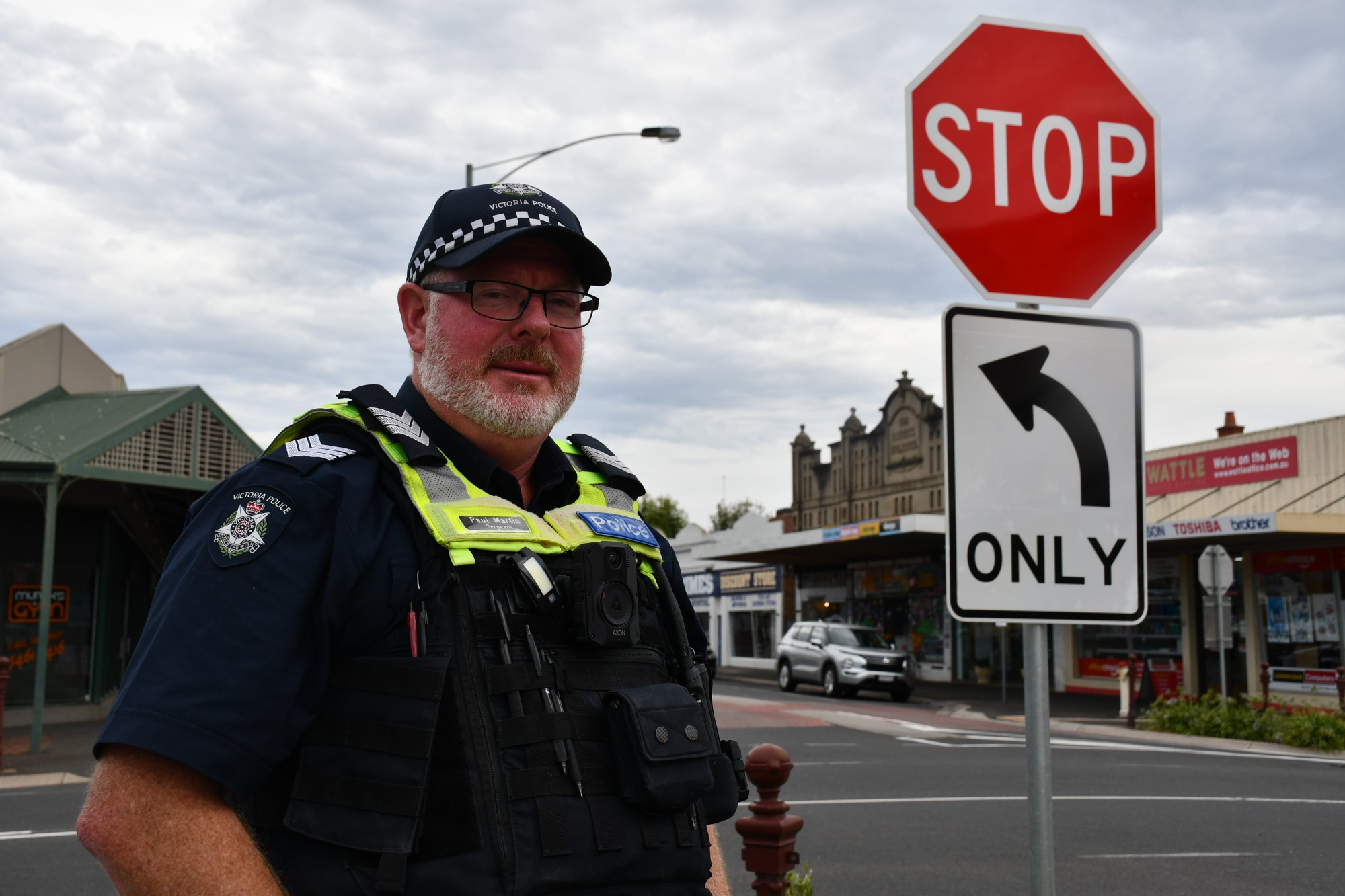 Central Goldfields Highway Patrol Sergeant Paul Martin said police will continue monitoring the Napier and Nolan streets intersection.